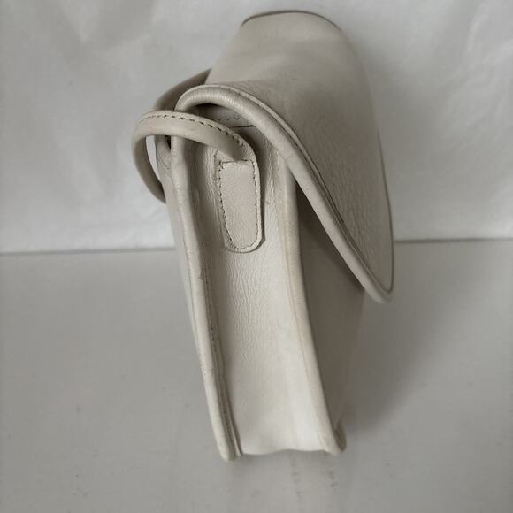 Vtg Coach Lindsay Bone White Bone Handbag Purse Crossbody #9888 - Picture 3 of 13